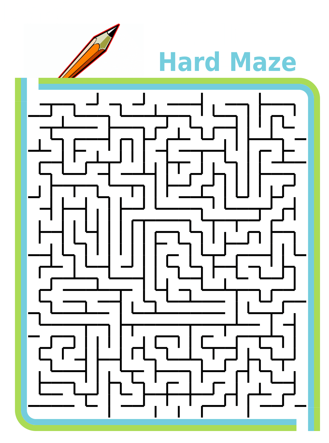 Kids Maze Worksheets