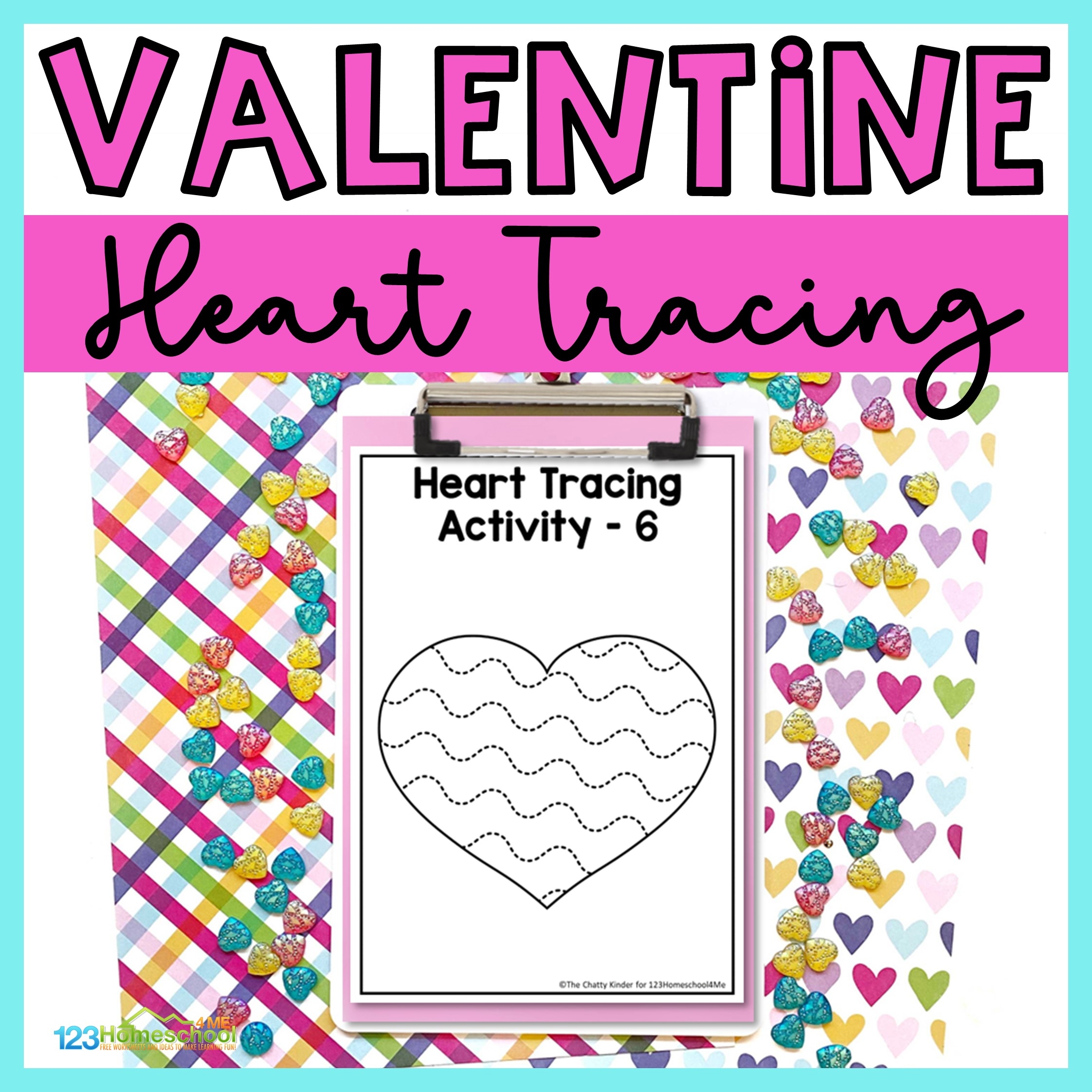 Preschool Printable Hearts