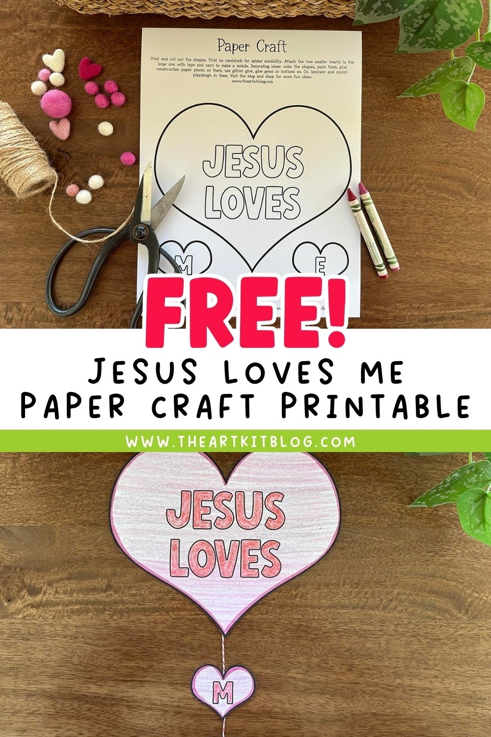 Jesus Helps Me Preschool Printable