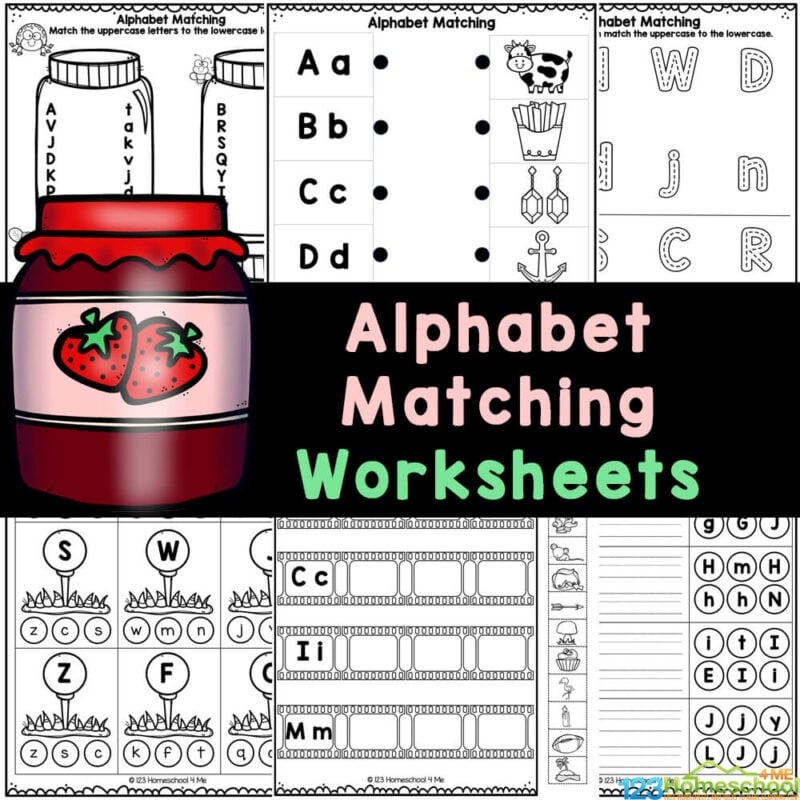 Homeschool Printable Worksheets Kindergarten