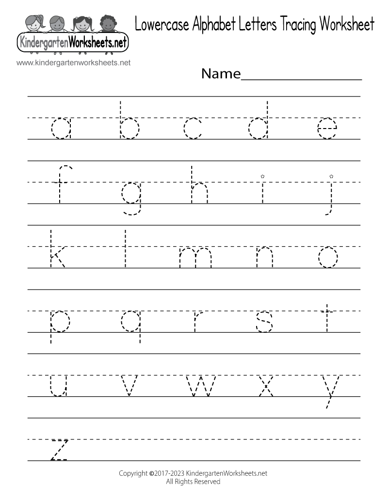 Free Printable Preschool Tracing Sheets