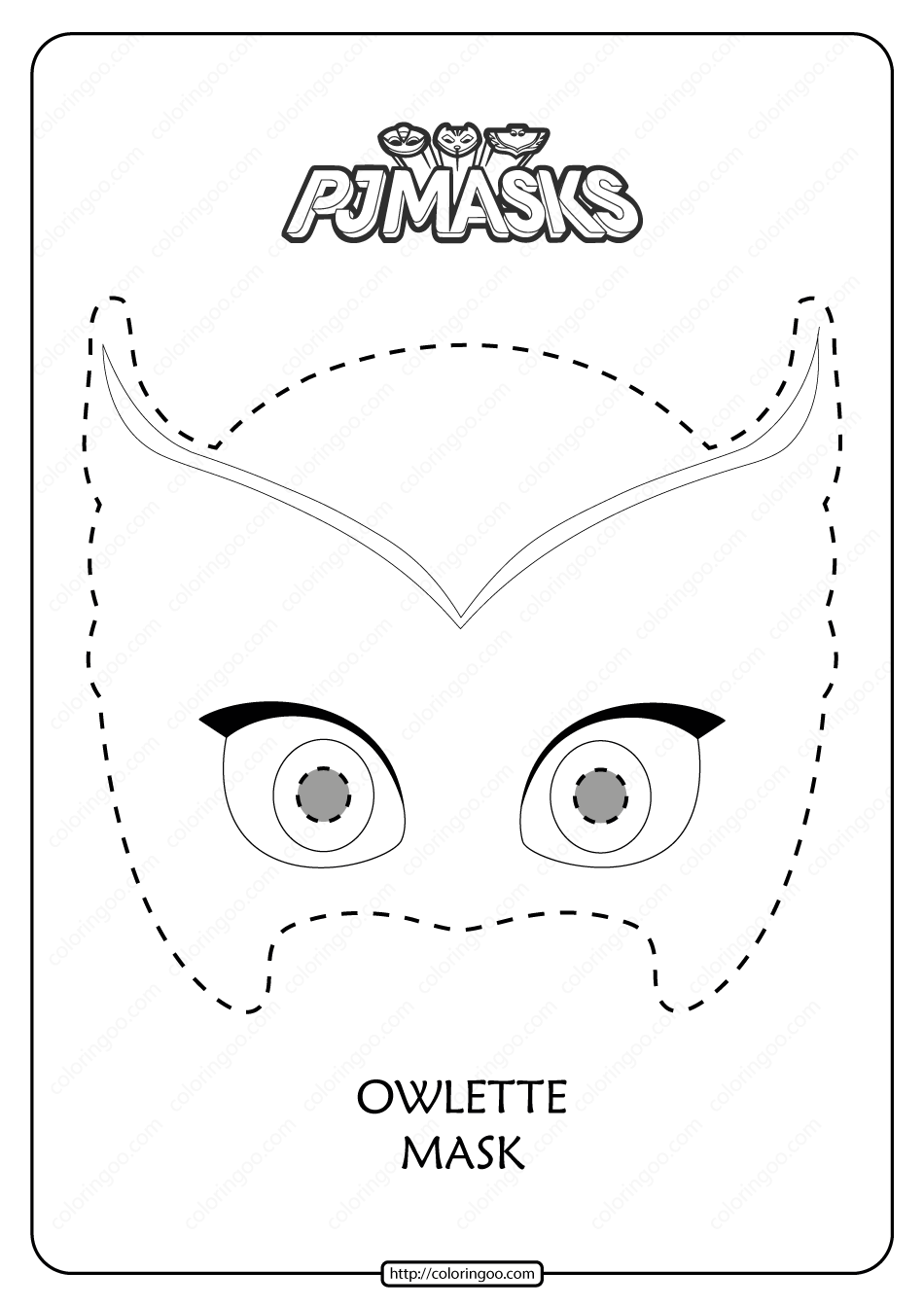 Free Printable Pj Mask Worksheets