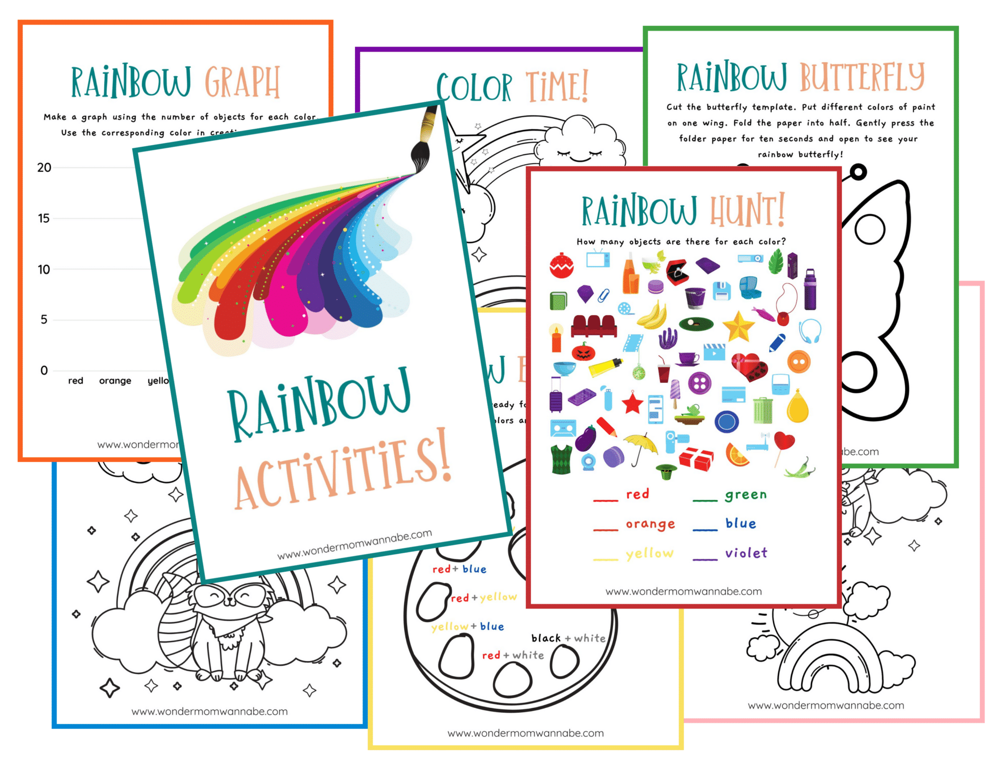 Rainbow Resource Free Printable Worksheets