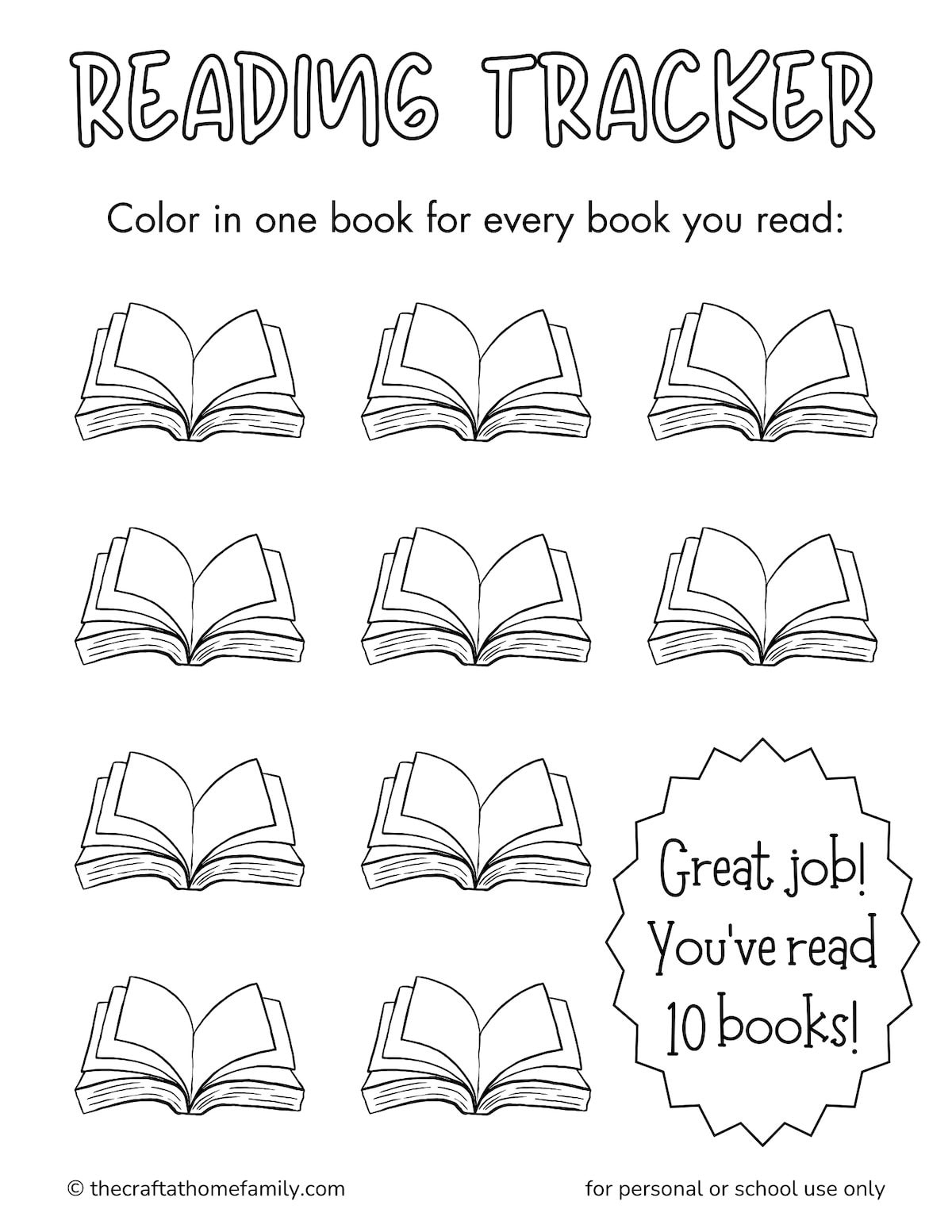 Preschool Printable Readers
