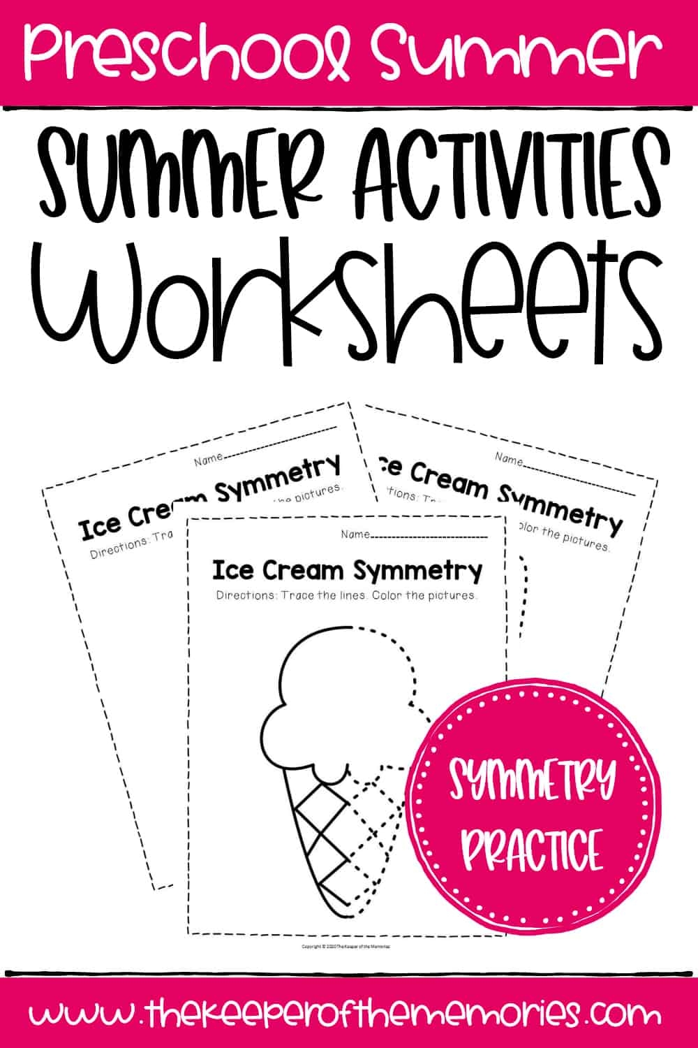 Free Printable Summer Activities Worksheets The Keeper Of The 