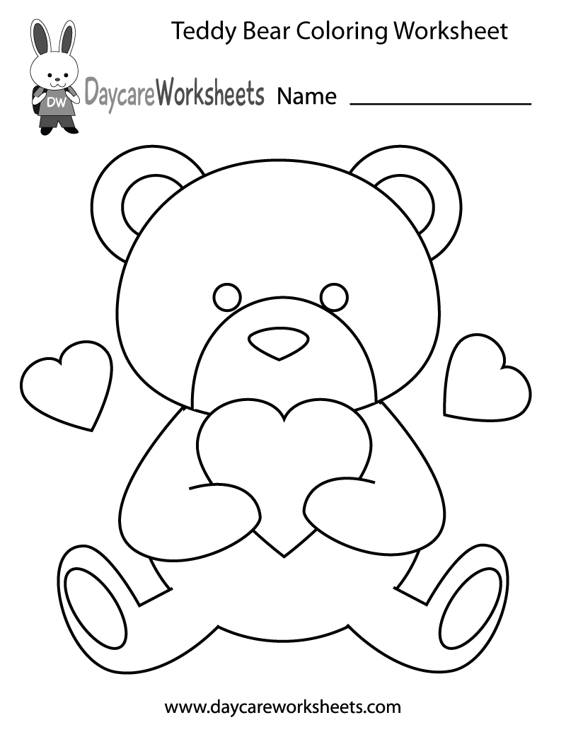 Free Printable Preschool Color Sheets