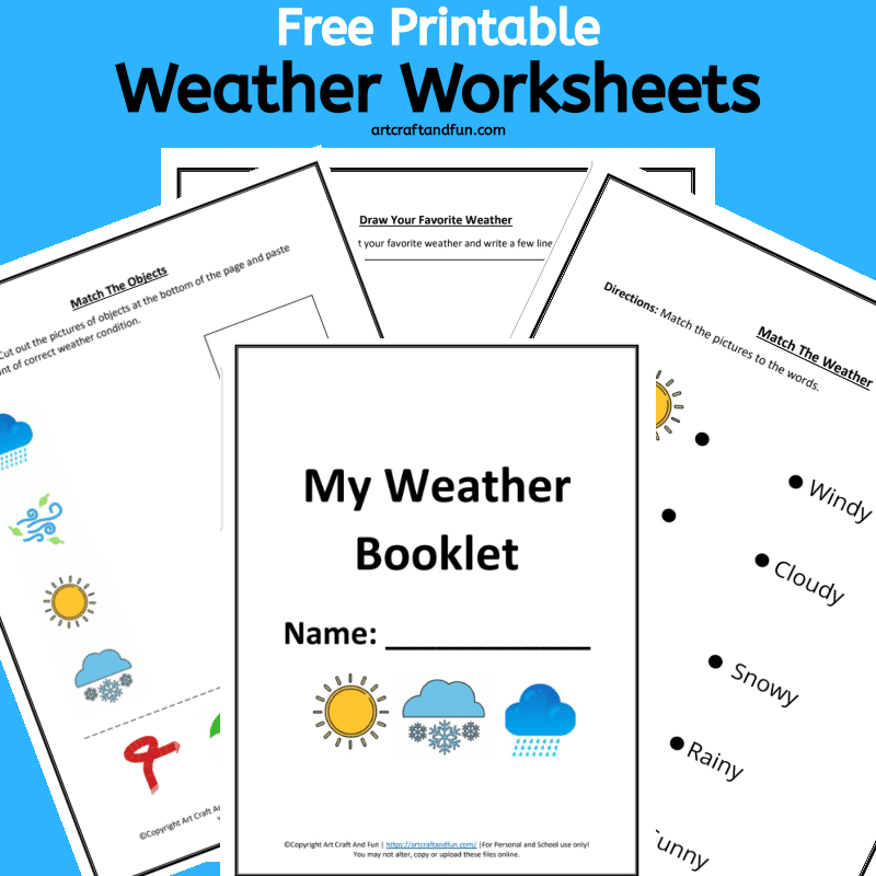 Free Printable Weather Worksheets Free Printable Weather Worksheets