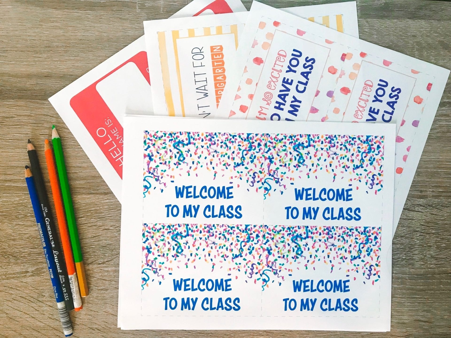 Free Printable Welcome Postcards For Teachers WeAreTeachers