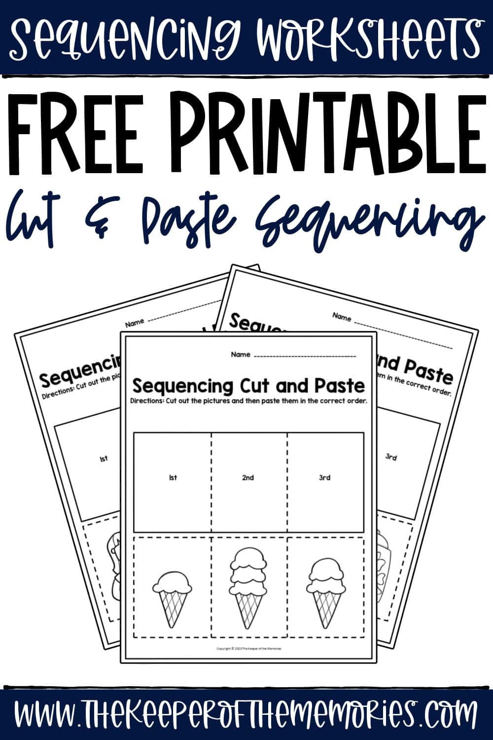 Free Sequencing Worksheets The Keeper Of The Memories Free Sequencing Worksheets The Keeper Of The Memories