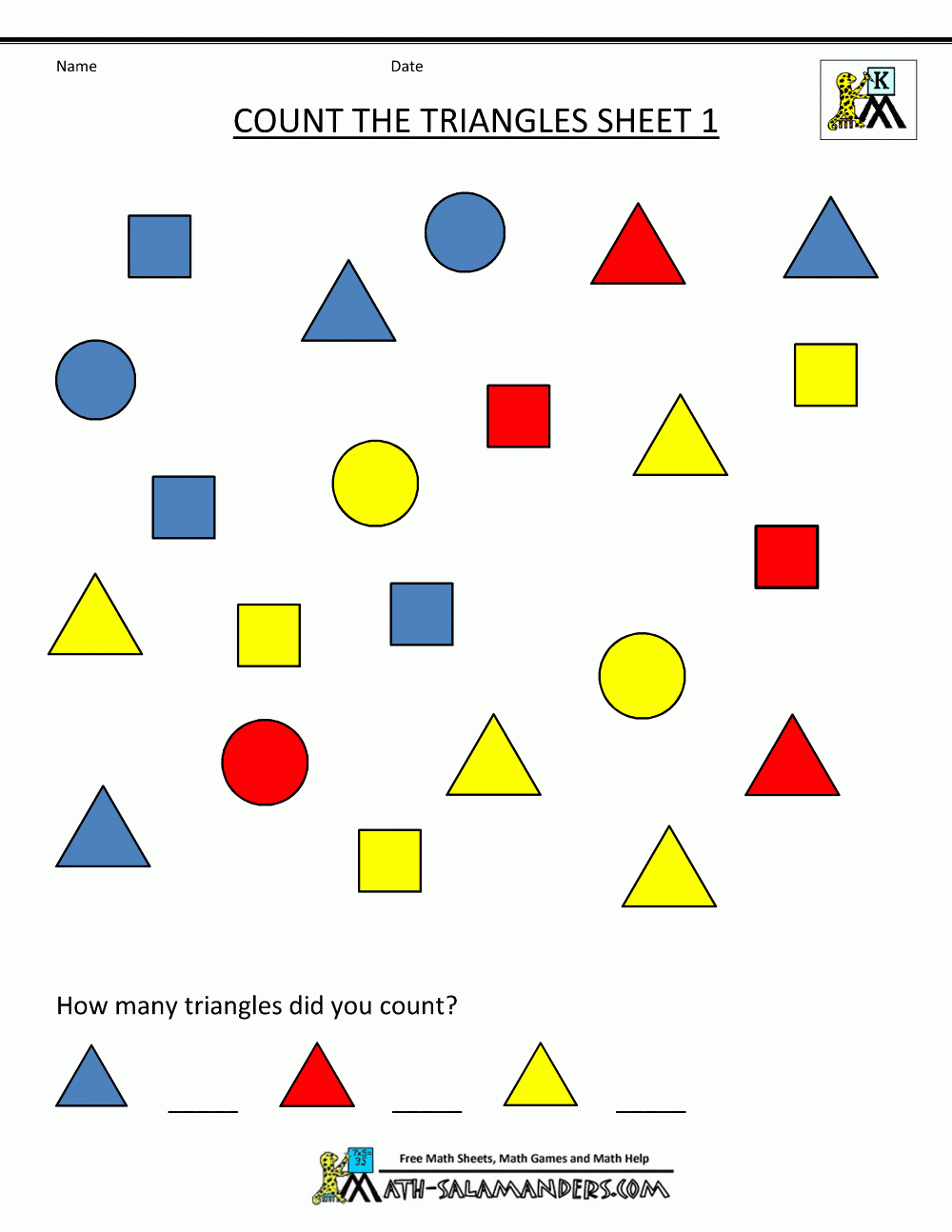 Free Shape Worksheets Kindergarten Free Shape Worksheets Kindergarten
