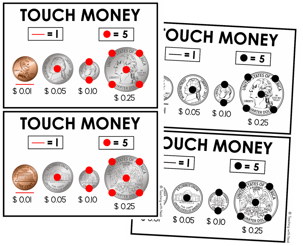 Free Touch Math Worksheets