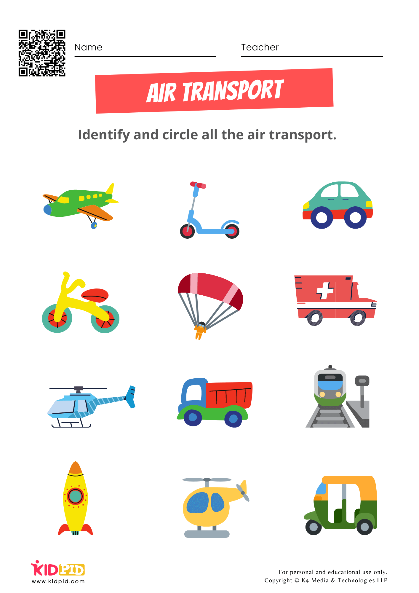 Transportation Activities For Preschool Printable Transportation Activities For Preschool Printable