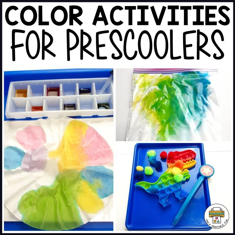 Fun And Easy Color Activities For Preschoolers Pre K Printable Fun Fun And Easy Color Activities For Preschoolers Pre K Printable Fun