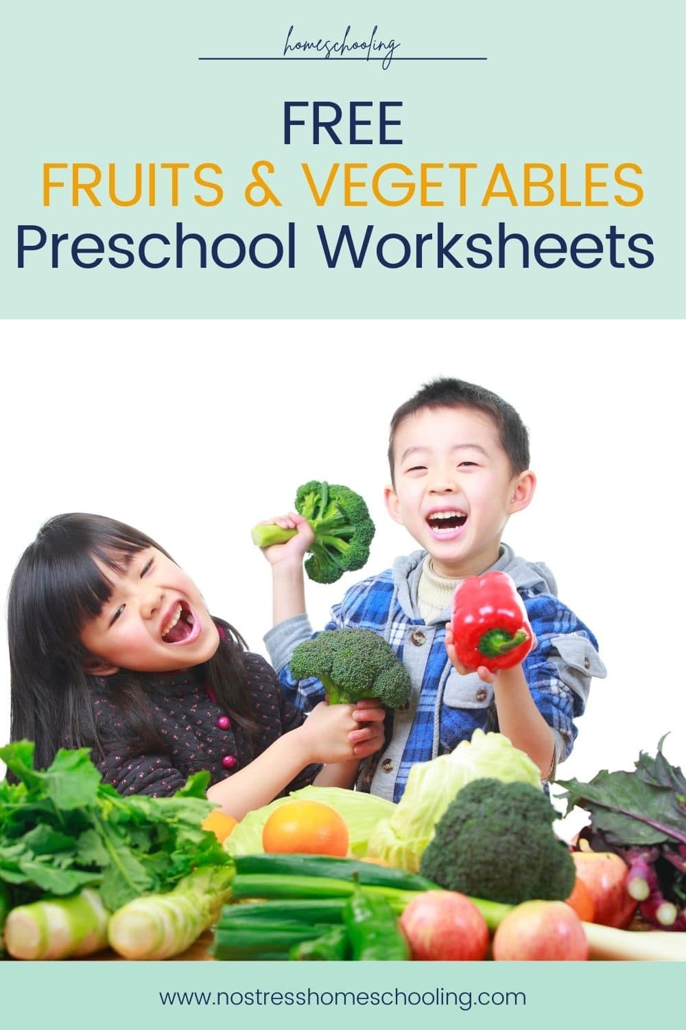 Fun Fruits And Vegetables Preschool Theme Week free 30 Page Pack 