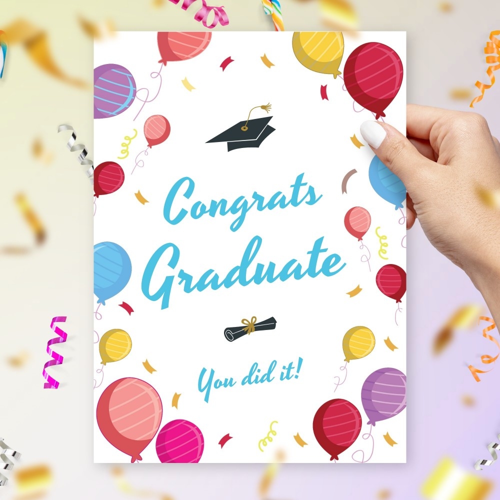 Graduation Cards Customize U0026 Download Or Print