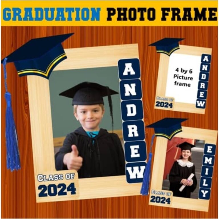 Graduation Photo Frame Craft Zippi Kids