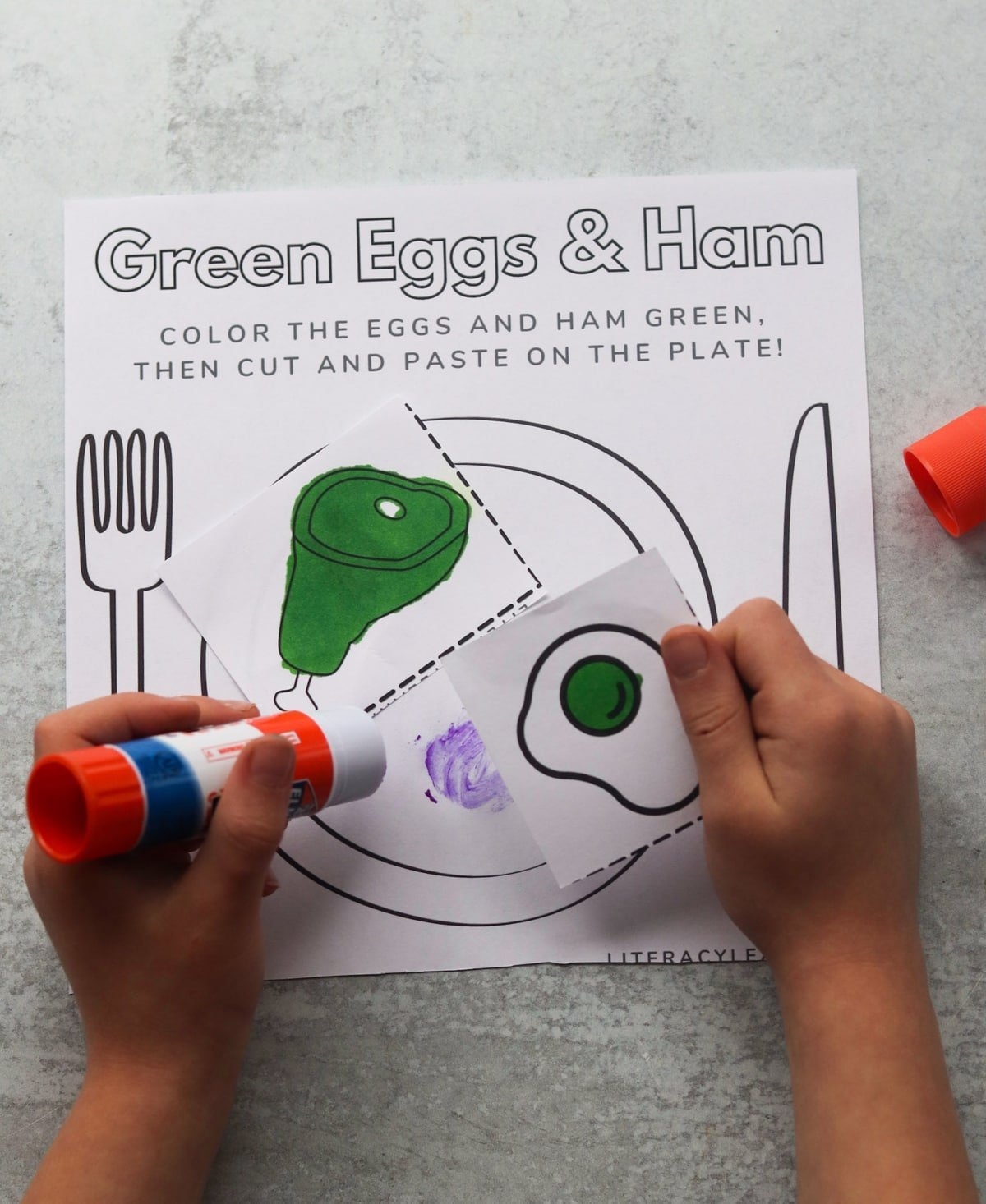 Green Eggs U0026 Ham Printable Worksheet Literacy Learn