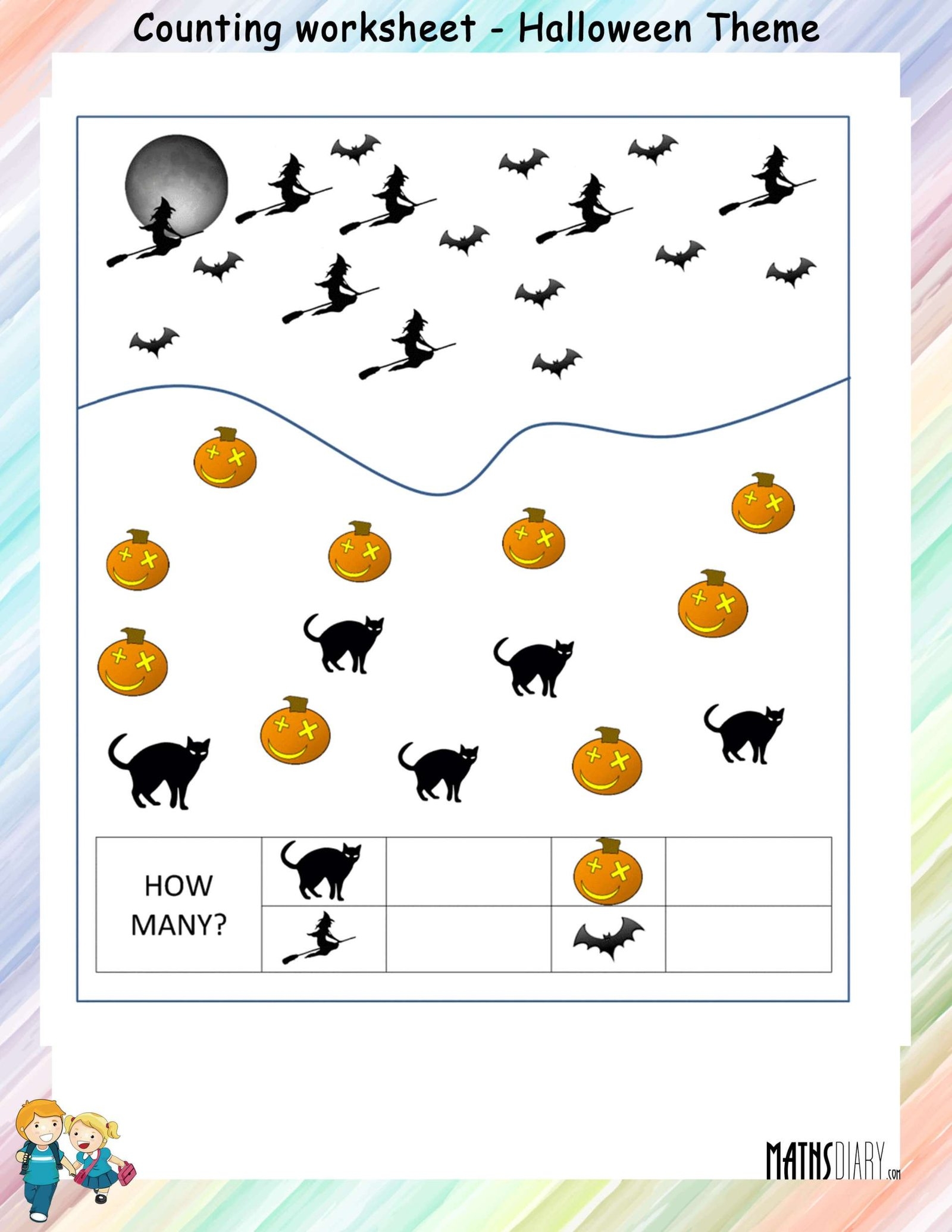 Halloween Worksheets