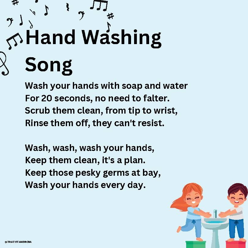 Hand Washing Visual Schedules Posters Songs And More Classful