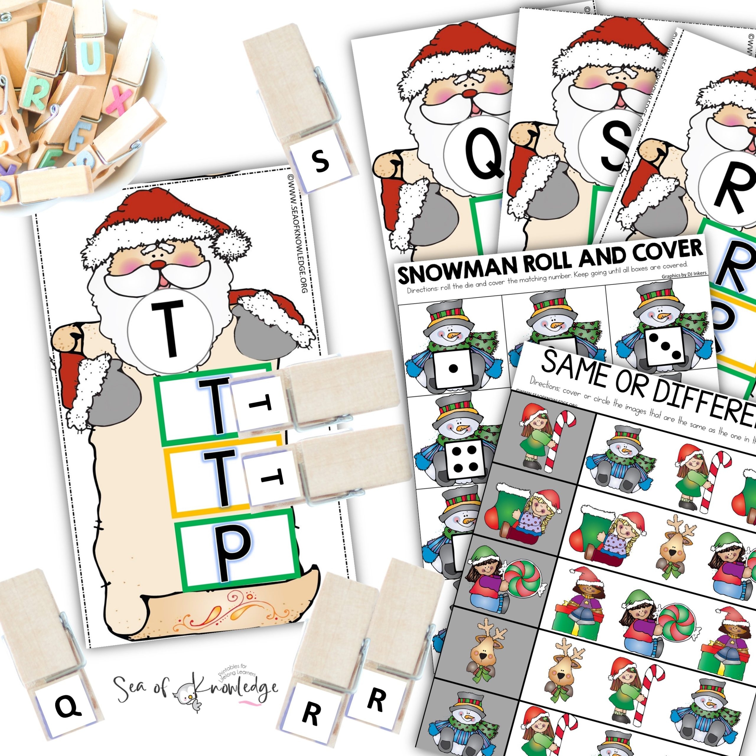Holiday Preschool Printables