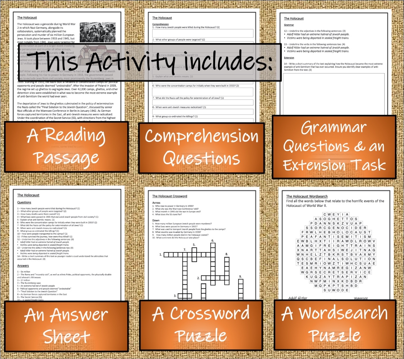 Holocaust Of World War II Close Reading Comprehension 5th Grade U0026 6th Grade Made By Teachers Holocaust Of World War II Close Reading Comprehension 5th Grade U0026 6th Grade Made By Teachers