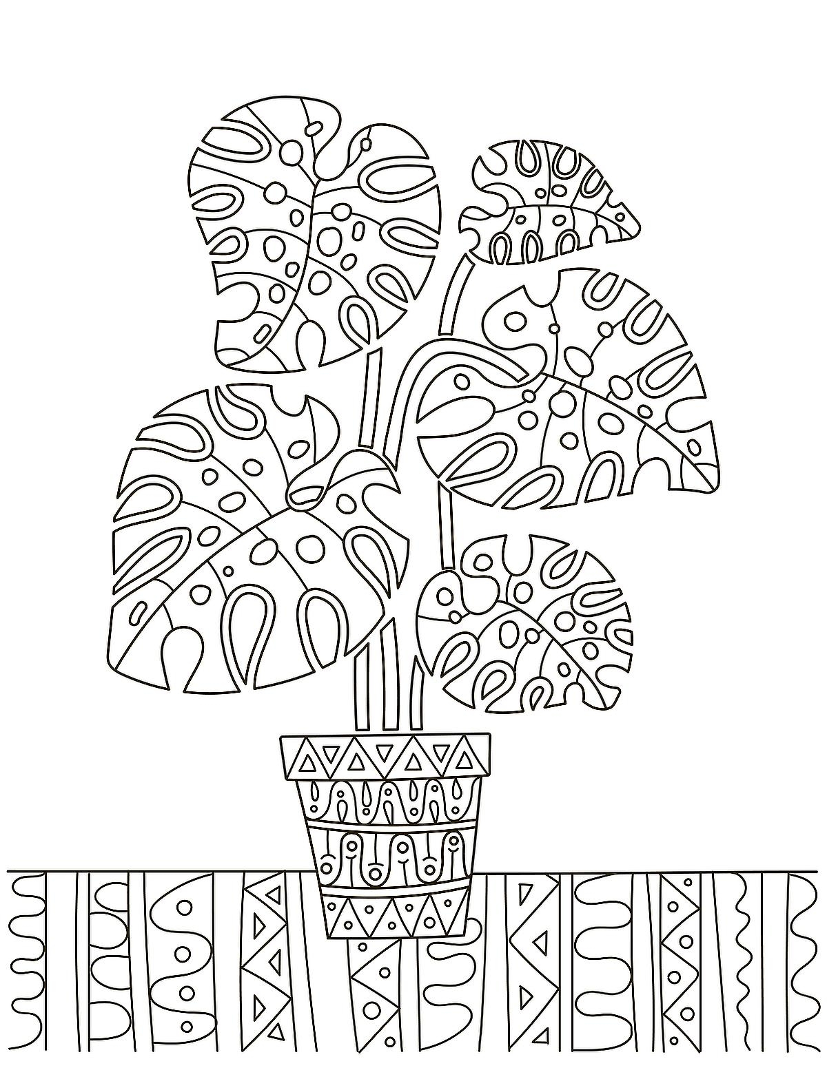 Houseplants Coloring Pages Free Printable Coloring Pages Of Houseplants Coloring Pages Free Printable Coloring Pages Of