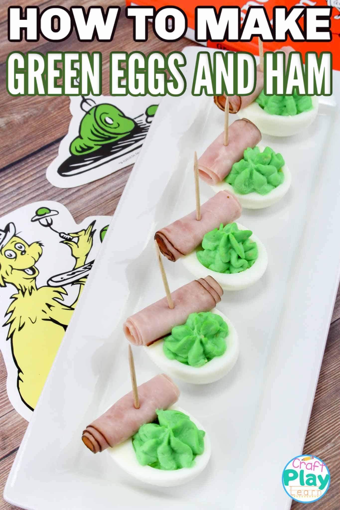 How To Make Green Eggs And Ham Party Food Craft Play Learn