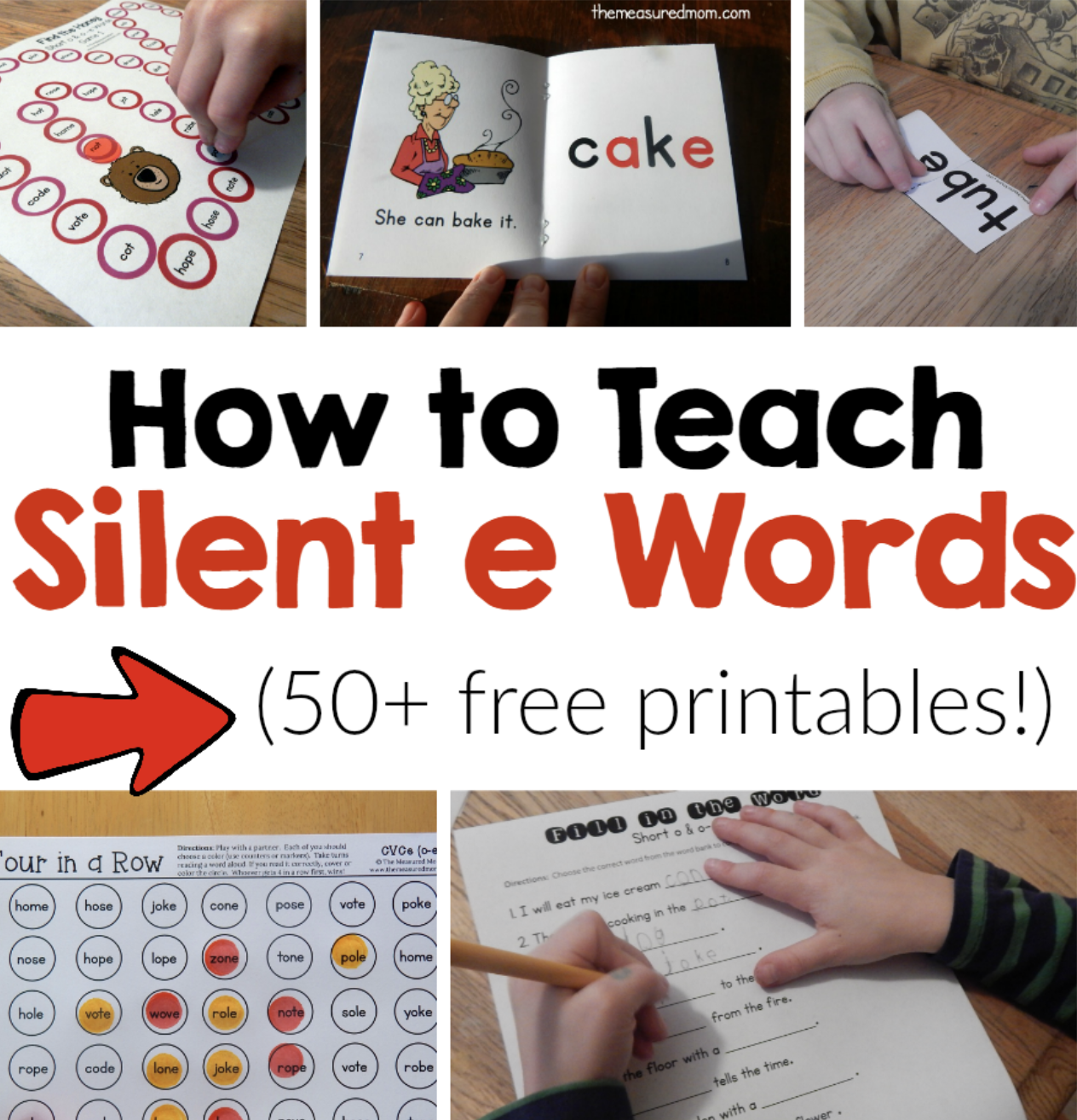 Free Printable Worksheets With Silent E