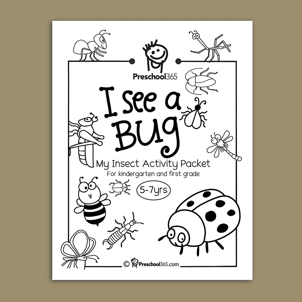 I See A Bug Science Activity Packet 14pages Great Packet For 