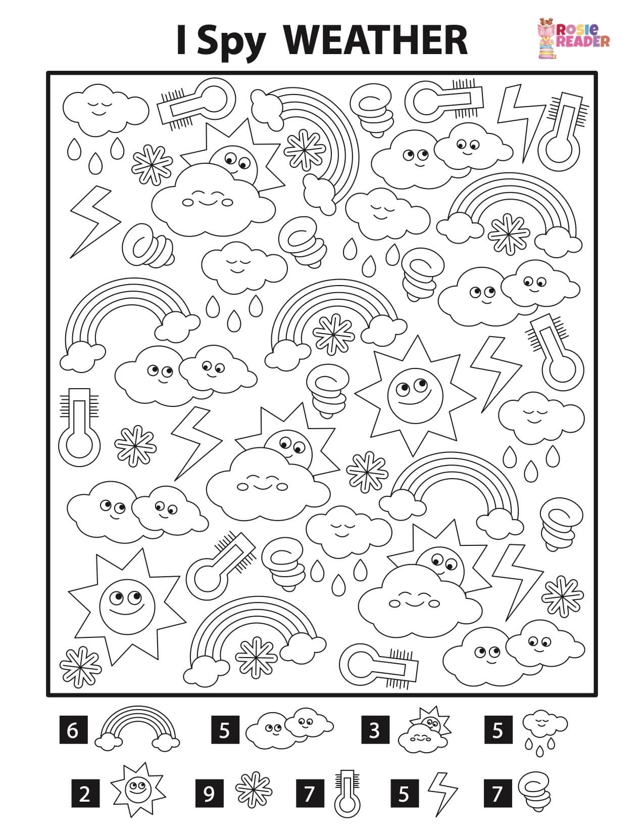 I Spy Weather Reading Adventures For Kids Ages 3 To 5 I Spy Weather Reading Adventures For Kids Ages 3 To 5