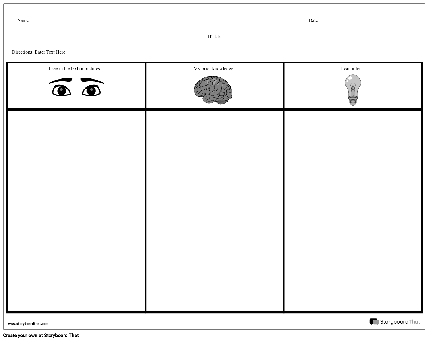 Inference Worksheets For Effective Learning StoryboardThat Inference Worksheets For Effective Learning StoryboardThat