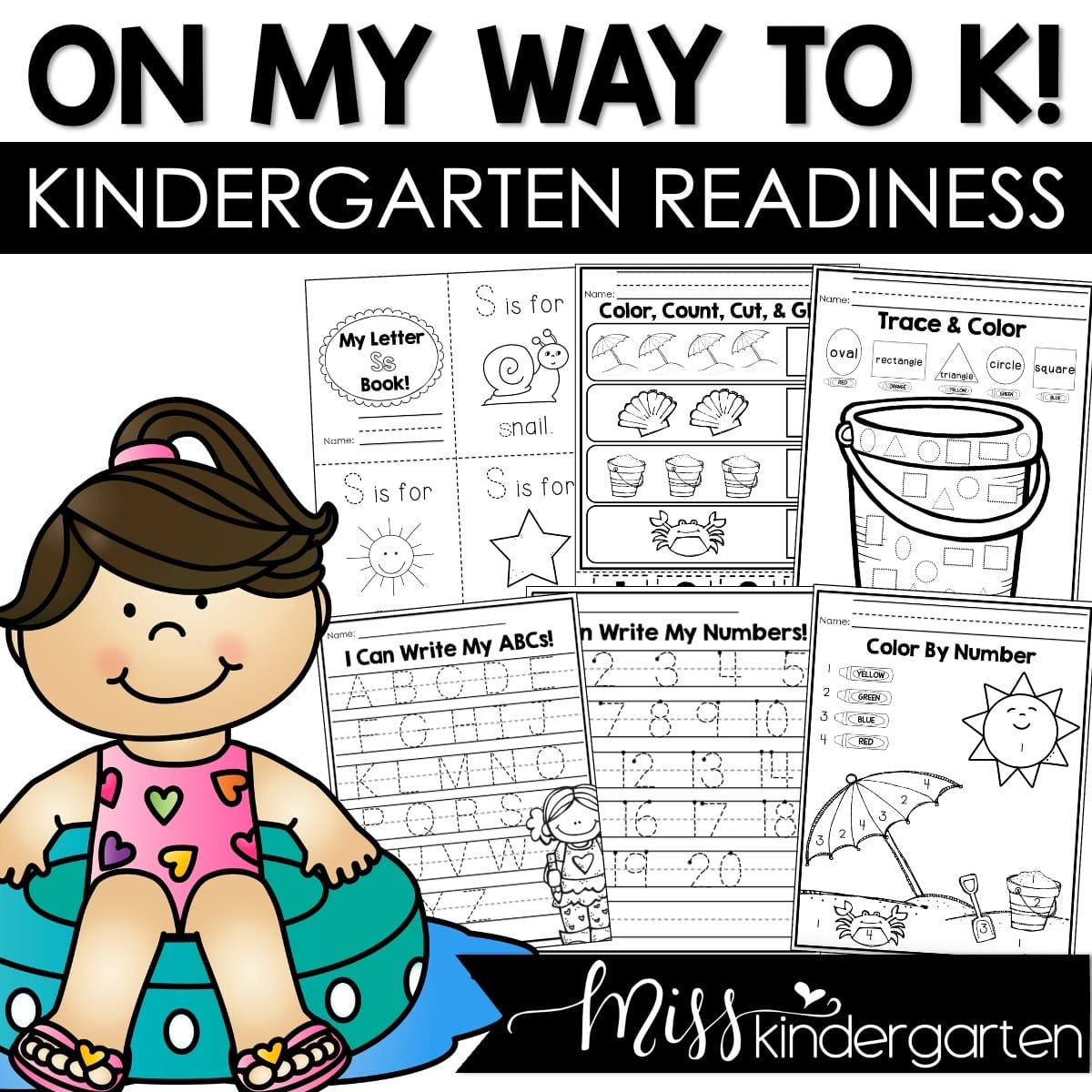 Kindergarten Readiness Summer Packet Miss Kindergarten