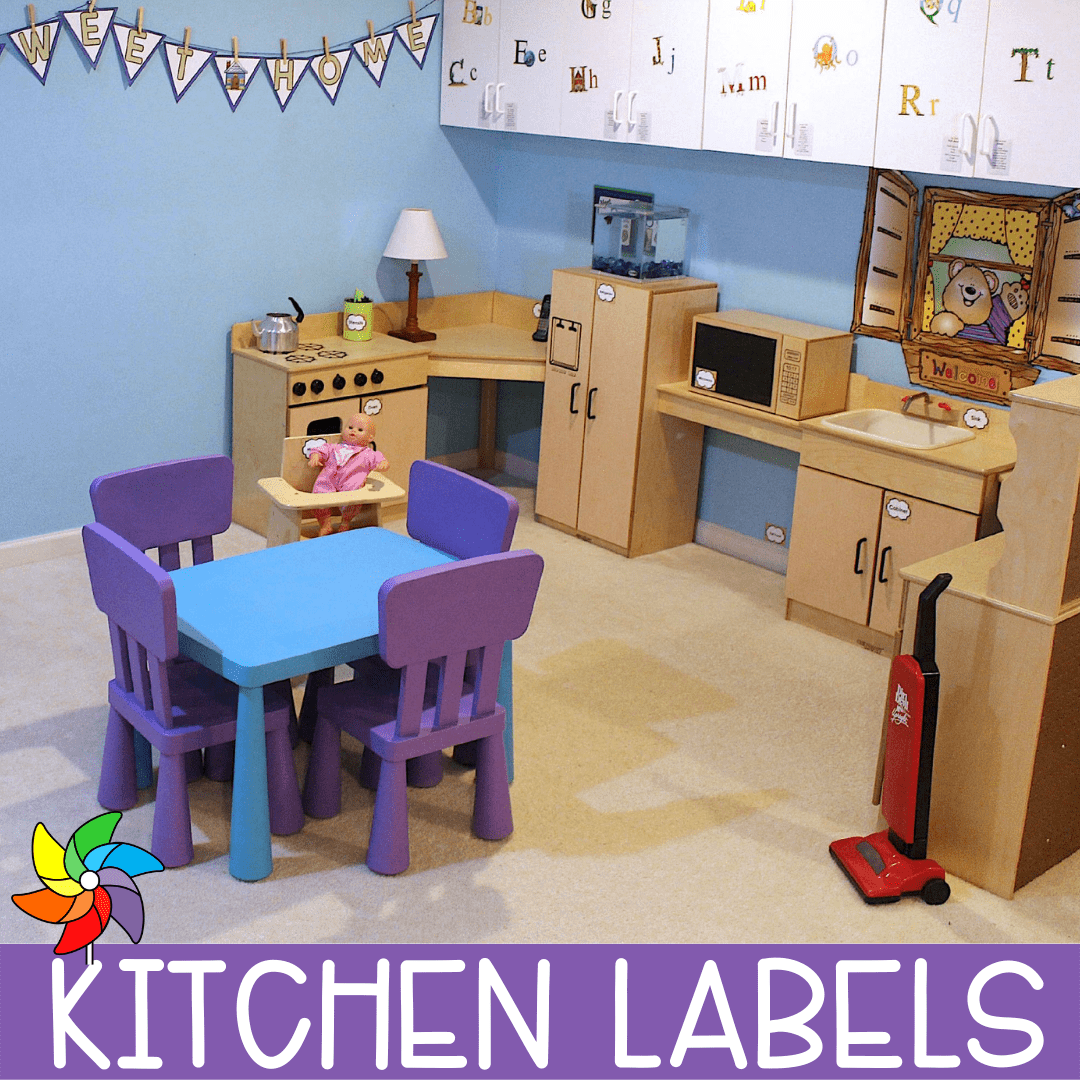 Printable Shelf Labels For Preschool Classroom