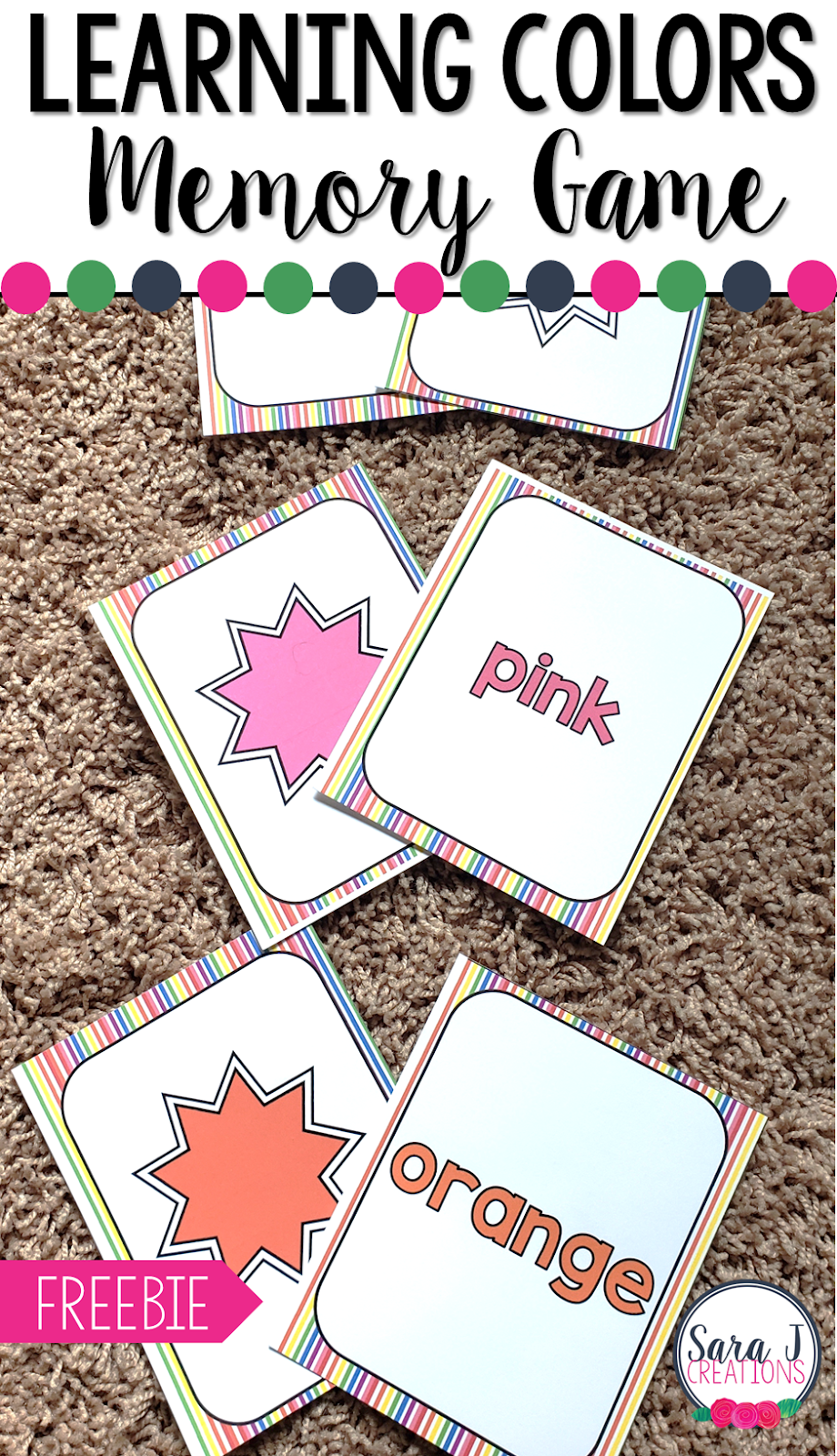Printable Memory Cards For Preschoolers