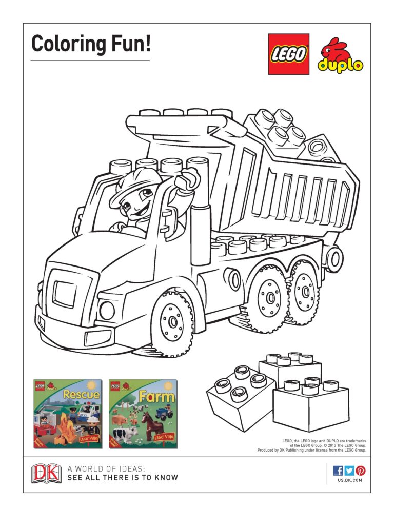 LEGO Printables And Activities Brightly