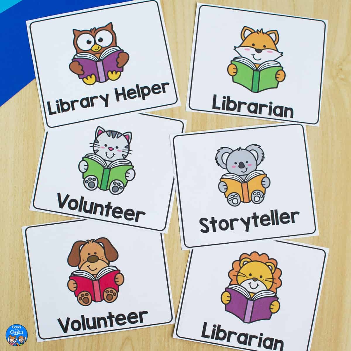 Preschool Library Book Labels Printables