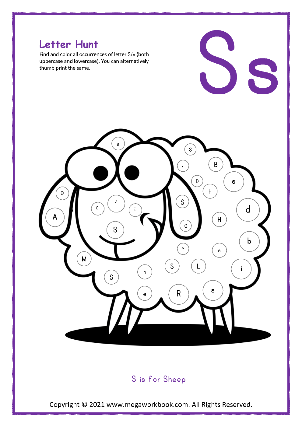 Letter S Worksheets For Kindergarten Free Letter S Worksheets For Kindergarten Free