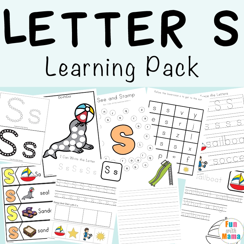 Letter S Preschool Printables