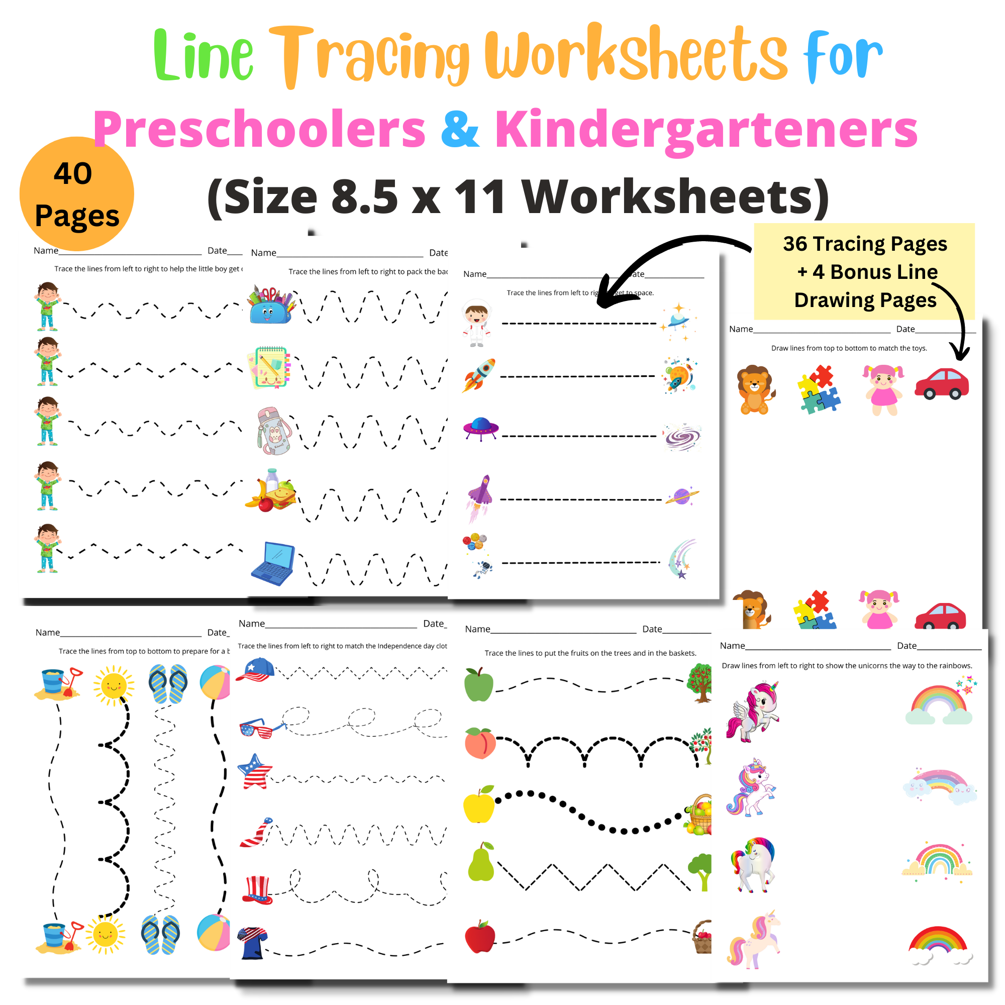 Preschool Handwriting Practice Printable