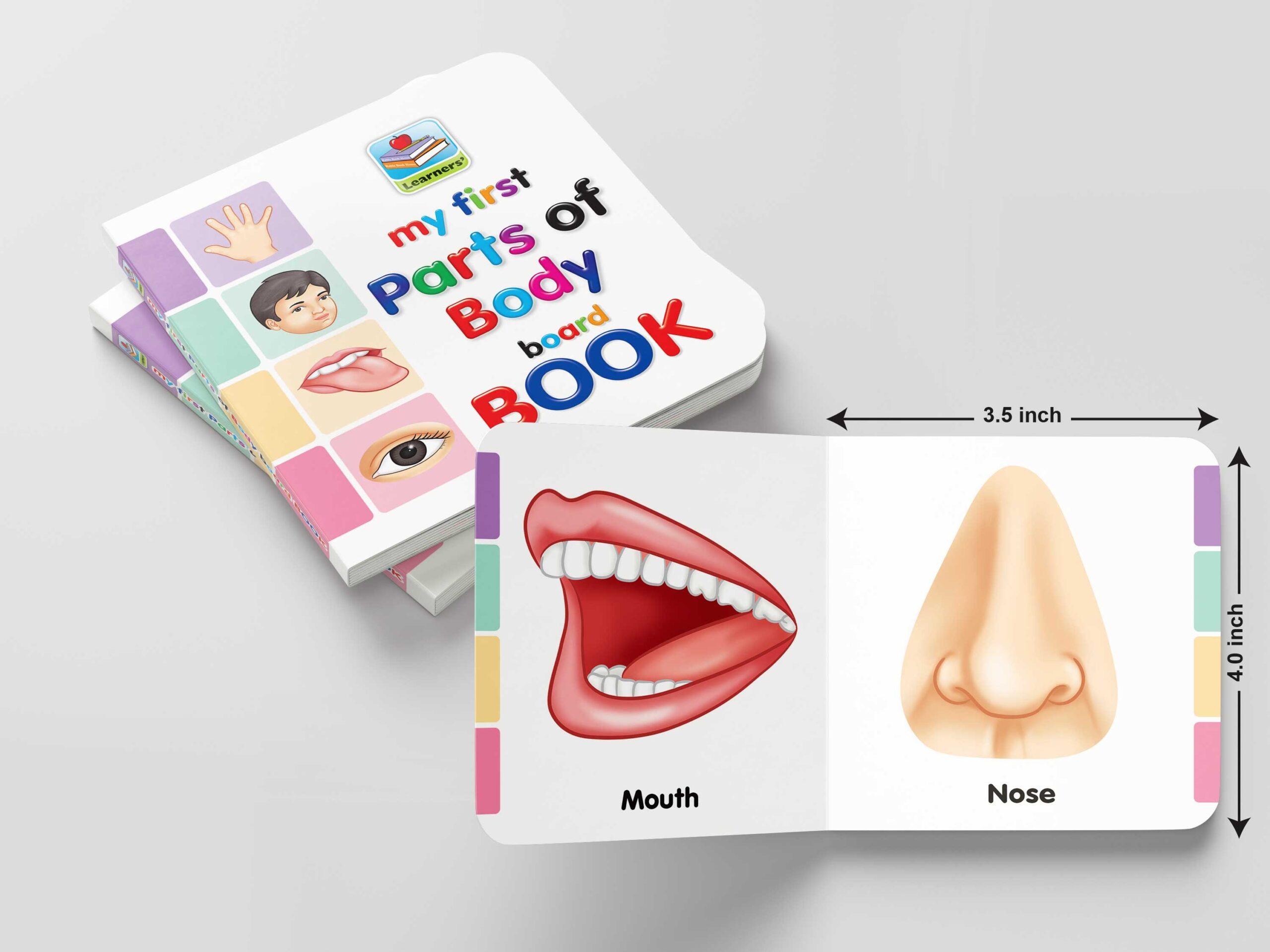Preschool Body Parts Printable Book