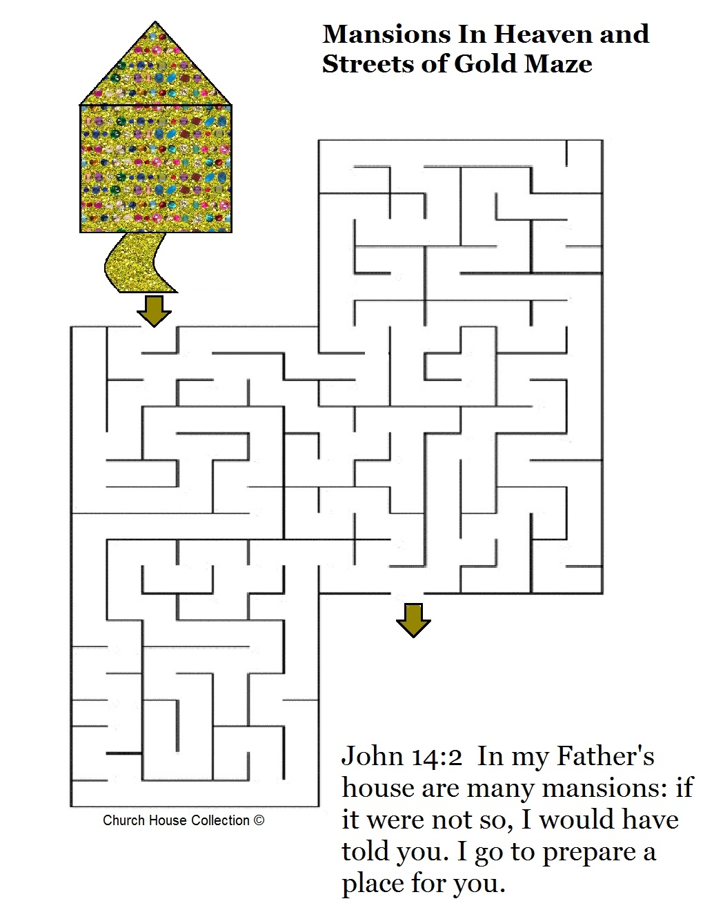 Mansions In Heaven Sunday School Lesson