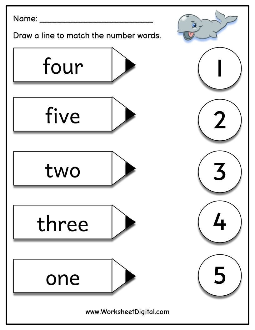 Match The Word And Number Worksheet Numbers 1 30 Large Numbers Print Preschool Kindergarten Homeschool Homework Reading Numbers 1 30 Etsy Hong Kong