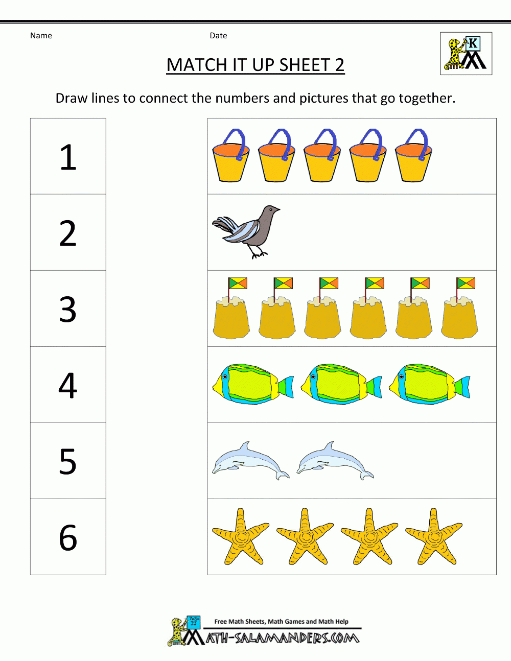 Math Worksheets Kindergarten Worksheets Library