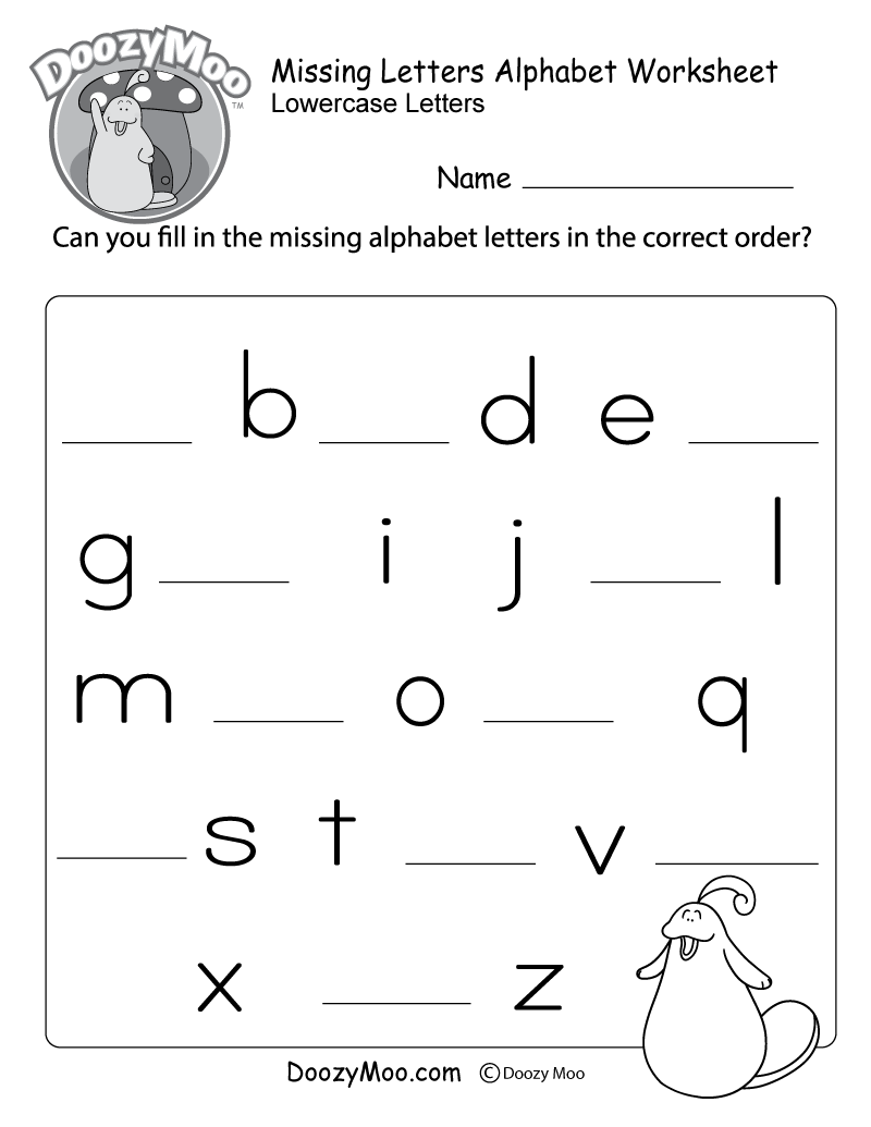 Missing Letter Worksheets Free Printables Doozy Moo Missing Letter Worksheets Free Printables Doozy Moo