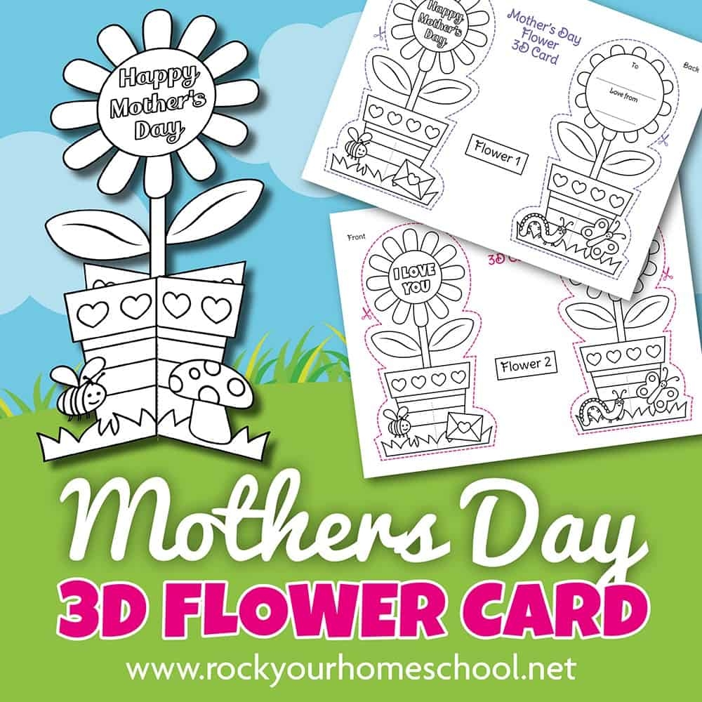 Free Printable Preschool Mothers Day Cards