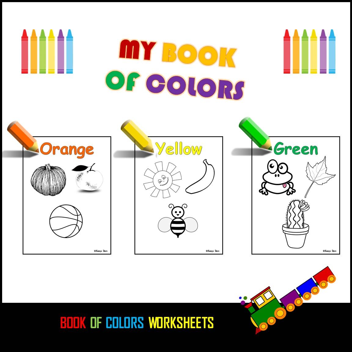 My Book Of Colors Made By Teachers