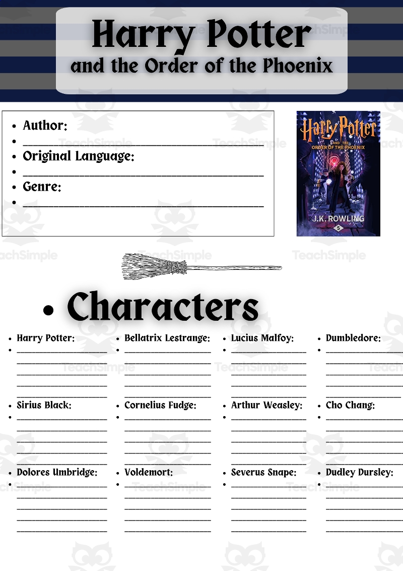 Novel Study Worksheets On 