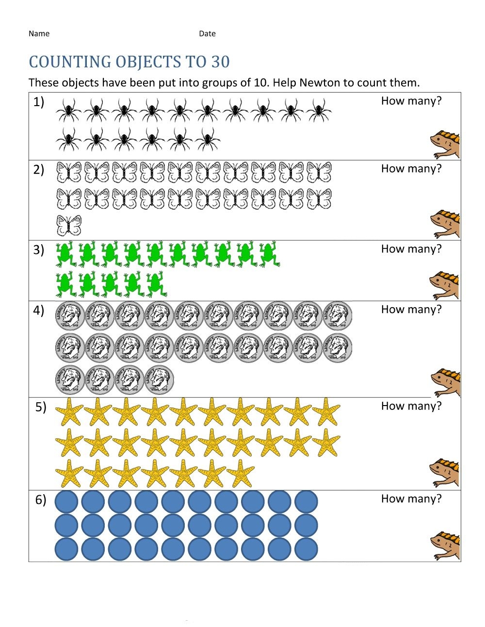 Numbers 1 30 Worksheet Best 101 Printable Worksheets Library