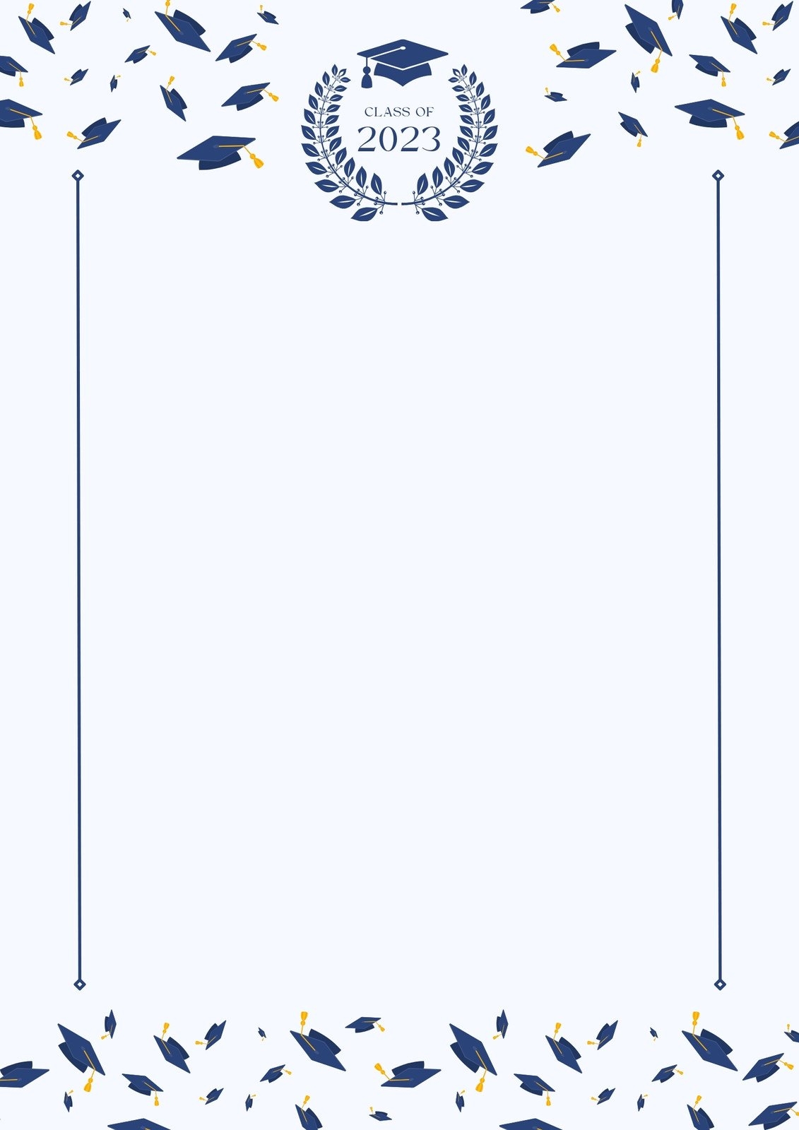 Preschool Printable Holiday Page Border