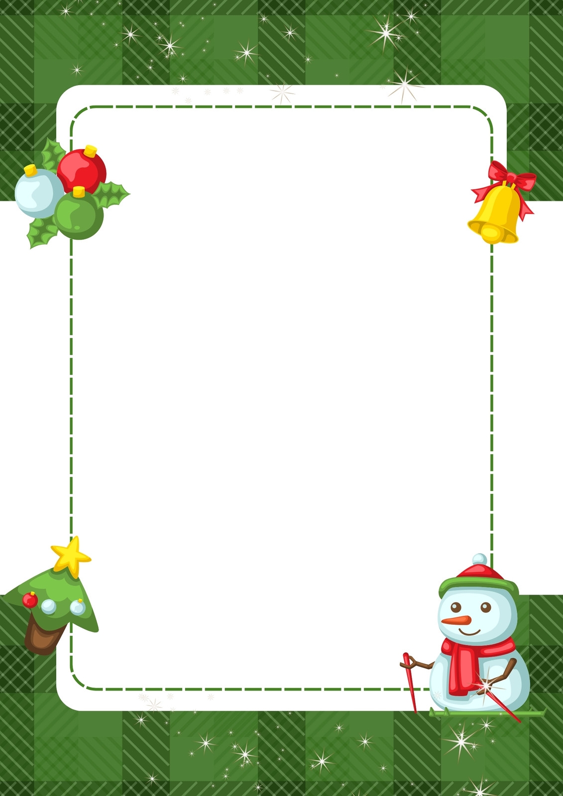 Page 5 Free Customizable Christmas Page Border Templates Canva